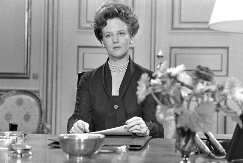 Nytårstalen 1972 af Dronning Margrethe - Foto: Morten Langkilde/Ritzau Scanpix