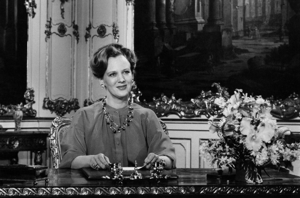 Nytårstalen 1980 af Dronning Margrethe - Foto: Lars Skaaning/Ritzau Scanpix