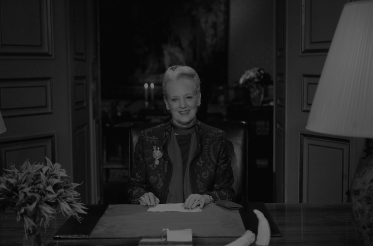 Nytårstalen 2003 af Dronning Margrethe - Foto:  Thomas Borberg/Politiken/Ritzau Scanpix