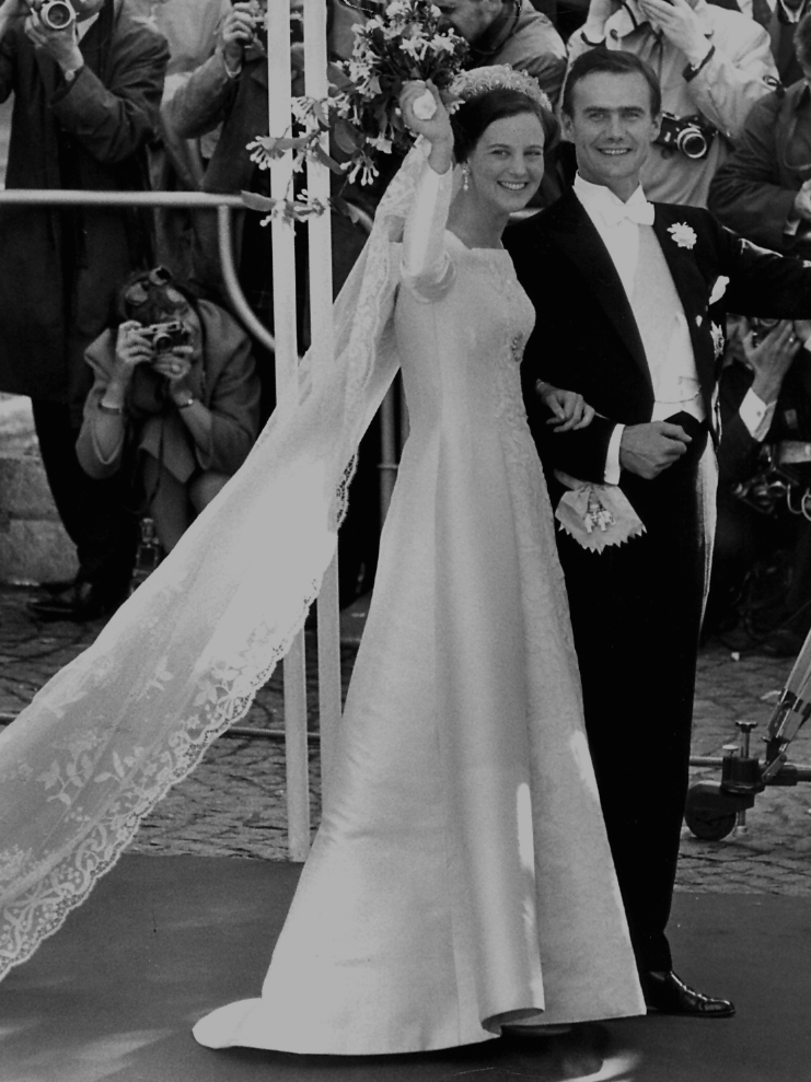 Prinsesse Margrethe og Henri de Monpezat bryllup - Foto: Vagn Hansen/Nf-Nf/Ritzau Scanpix