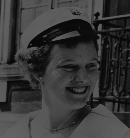 Prinsesse Margrethe med studenterhue - Foto: Ivar Myhøj/Ritzau Scanpix