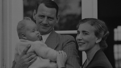 Kong Frederik og Dronning Ingrid med deres prinsesse Margrethe - Foto: Scanpix