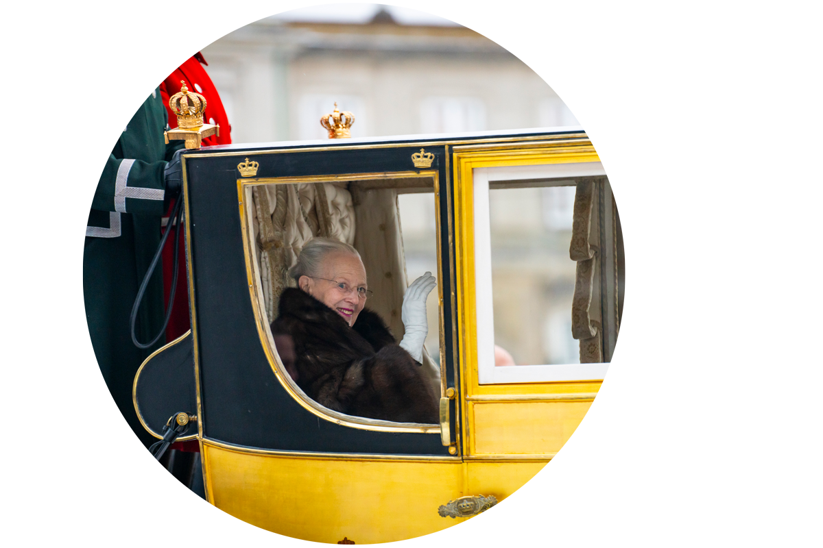 Portræt af Dronning Margrehte II - Foto: Emil Nicolai Helms/Ritzau Scanpix